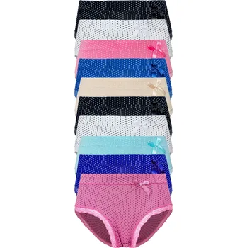 Kalhotky Klasické kalhotky Týna s vysokým pasem 9012 - 5bal 3XL vícebarevná