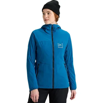 bunda Burton Helium AK Hooded Stretch Insulated - Blue Teal S