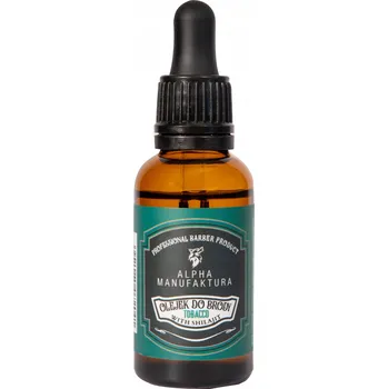 Péče o vousy Olejek do Brody 30 ml ALPHA BARBERIA Hydratační Pánský Olej na Vousy Tobacco