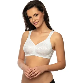 Podprsenka VIANIA Dámská bíla nevystužená podprsenka bez kostici 90 C 244461_100