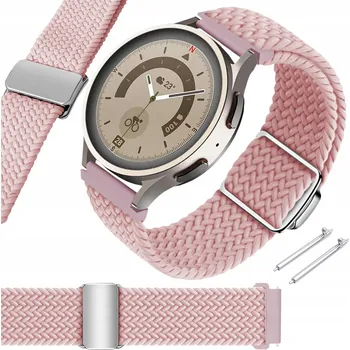 Řemínek na hodinky Řemínek ChronSmarta pro hodinky Samsung Galaxy Watch FE růžový řemínek 20 mm