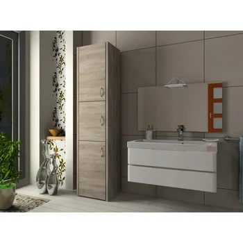 Komoda Koupelnový sloupek Adaś 3D Sonoma 30 cm