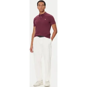 Pánská košile United Colors Of Benetton Polokošile 3089J3179 Fialová Regular Fit M