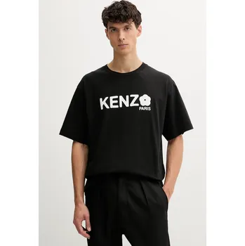 Pánské tričko Bavlněné tričko Kenzo Boke Flower 2.0 FF55TS4914SG.99J černá 99X, vel. L