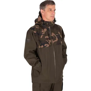 Pánská softshellová bunda Fox International Bunda RS25K Khaki Camo Std Jacket vel. L