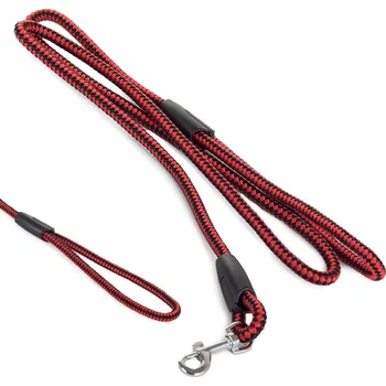 Vodítko pro psa VODÍTKO STYLOVÉ TRADIČNÍ TRÉNINKOVÉ PRO VELKÉHO PSA VODĚODOLNÉ PEVNÉ 120 cm