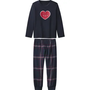 Dívčí pyžamo lupilu® Dívčí pyžamo (navy modrá, 98/104)