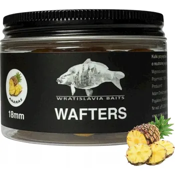 Boilies Nástrahové kuličky WAFTERS ANANAS 18mm Wratislavia Baits