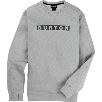 Pánská mikina Technická mikina Burton Oak Crew grey heather XL 2026 - Odesíláme do 24 hodin