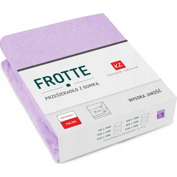 Prostěradlo Froté prostěradlo s gumou 140x200 cm vřesové