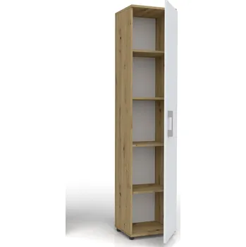 Knihovna Regál Gindo 30 cm x 182 cm x 32 cm dub artisan
