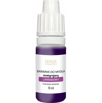 Mýdlo Barvivo do mýdla Senzi Cosmetics tekuté, levandulové, 10 ml