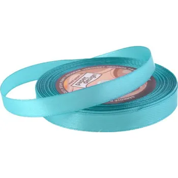 Stuha Stuha saténová 12mm/32m dark turquoise (tm.tyrkysová)