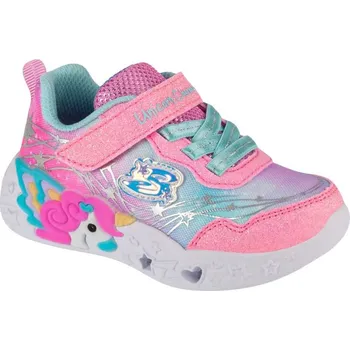 Chlapecké tenisky Skechers Unicorn Charmer - Lil Stellar 302694N-PKTQ Pink 22 23