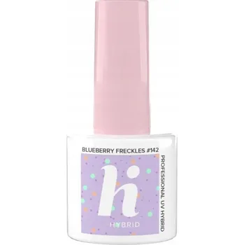 Přípravek na nehty Hi Hybrid Hi Donuts 142 blueberry freckles 5 ml hybridní lak na nehty