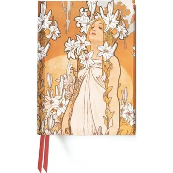 Blok Zápisník Flame Tree Mucha The Flowers Lily