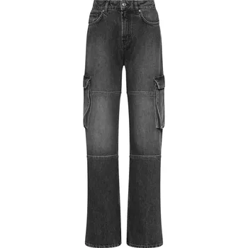 Dámské oblečení Džíny Hugo Dark Grey 1176025 26 L32