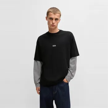 Pánské tričko Tričko Hugo Black 002 1175461 2XL