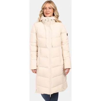 Dámský kabát KILPI SALI-W Béžová 44