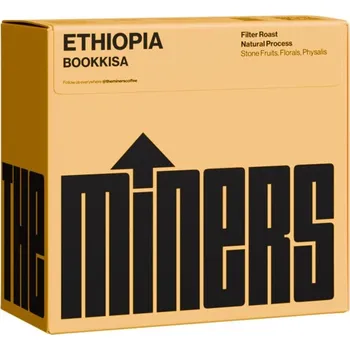 The Miners Coffee Etiopie Bookkisa filtr zrnková káva