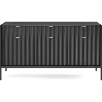 Komoda Komoda MDJ-Meble 154 x 39 x 83 cm černá matná