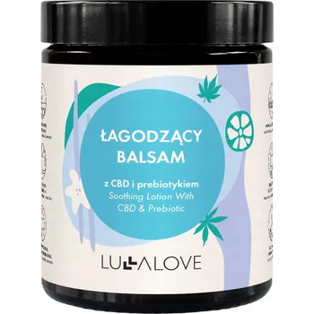 Tělový krém LULLALOVE BALZÁM NA TĚLO OBLIČEJ ZKLIDŇUJÍCÍ S CBD A PREBIOTIKY 180 ML