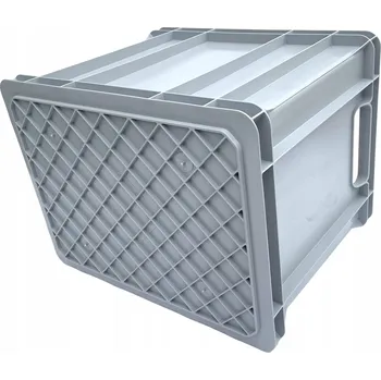 Úložný box Plastový úložný box Qbox šedý 400x300x270 mm