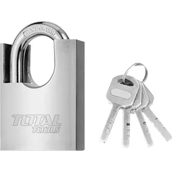 Visací zámek Zámek ocelový proti vypáčení, 70mm, industrial TOTAL TSLK35701