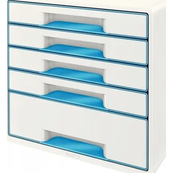 Zásuvkový kontejner Leitz, Box se 4 zásuvkami Leitz WOW, na