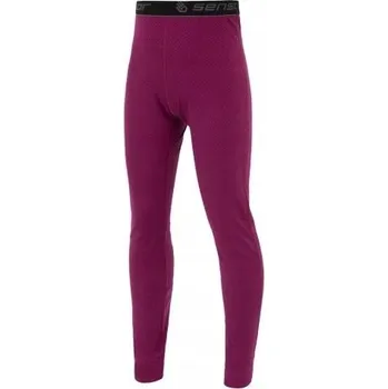 Dětské termo spodky Sensor Dětské funkční spodky Merino Double Face lila, velikost 110