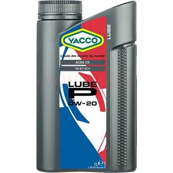 Motorový olej YACCO LUBE P 0W20, 1 L 30751