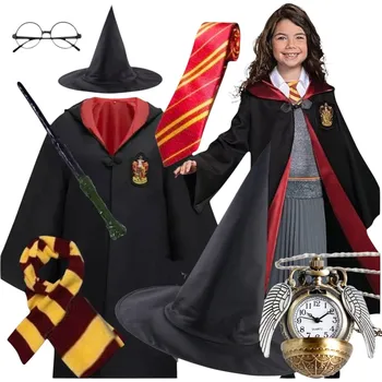 Karnevalový kostým Kostým Hermiony černá 142–148 cm