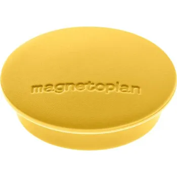 Magnet Magnetoplan D34mm VE10 žlutý 10 kusů