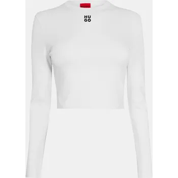 Dámská móda Tričko Hugo White 100 1174657 14 (XL)
