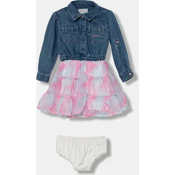 Dívčí šaty Dívčí šaty Guess A5YK03.D4EU0.9BYA modrá 55X, vel. 55-62