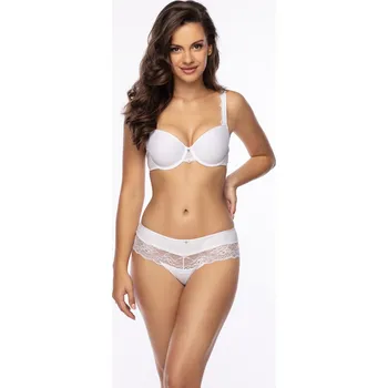 Podprsenka VIANIA Podprsenka s kosticí s vyztuženými košíčky bíla s širikymi ramenkami 85 G 234458_100