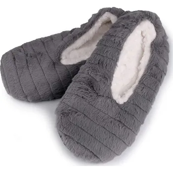 Dámský župan Dámské zimní balerínky - 18 (vel. 35-38) šedá