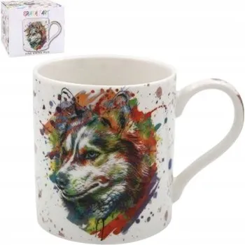 Hrnek Leonardo England Graffiti Dog porcelán 380 ml
