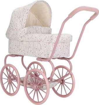 Little Dutch Kočárek pro panenky - Soft Flowers