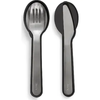 Příbor LEKUE - Příbor s pouzdro - Černý