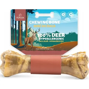 Pamlsek pro psa Žvýkací kost pro psy HIPOALERGENNÍ JELENÍ 17 cm