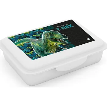 Svačinový box Karton P+P Box na svačinu s přihrádkou Premium Dinosaurus
