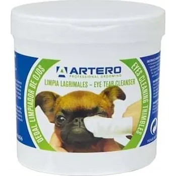 Kosmetika pro psa Čisticí ubrousky na oči Artero 50 kusů