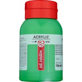 Vodová barva Akrylové barvy Talens zelená 1 ks 750 ml