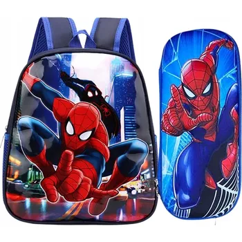 Školní batoh Školní batoh Spider-Man Jelly Pens s více přihrádkami, vícebarevný