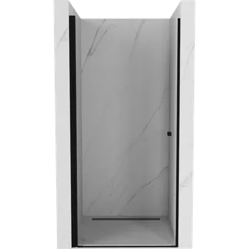 Sprchové dveře Mexen Pretoria sprchové dveře křídlové 80 cm, transparentní, černé - 852-080-000-70-00 Sprchové dveře