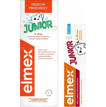 zubní pasta ELMEX JUNIOR zubní pasta 75 ML x 2 PROTI ZUBNÍMU KAZU