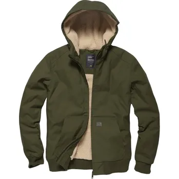 Pánská casual bunda Bunda Vintage Industries Datton - tmavě olivová, M