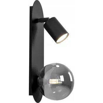 Nástěnné svítidlo Nástěnné svítidlo Kaja černé GU10+G9 10 W