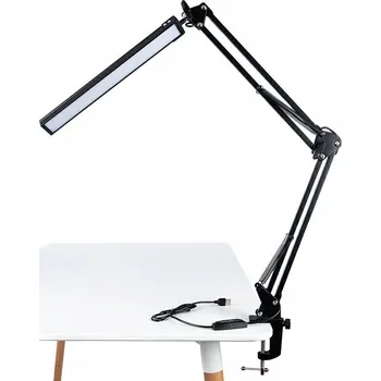 Lampička Školní LED lampička na stůl pro čtení, učení, práci a kreslení s držákem